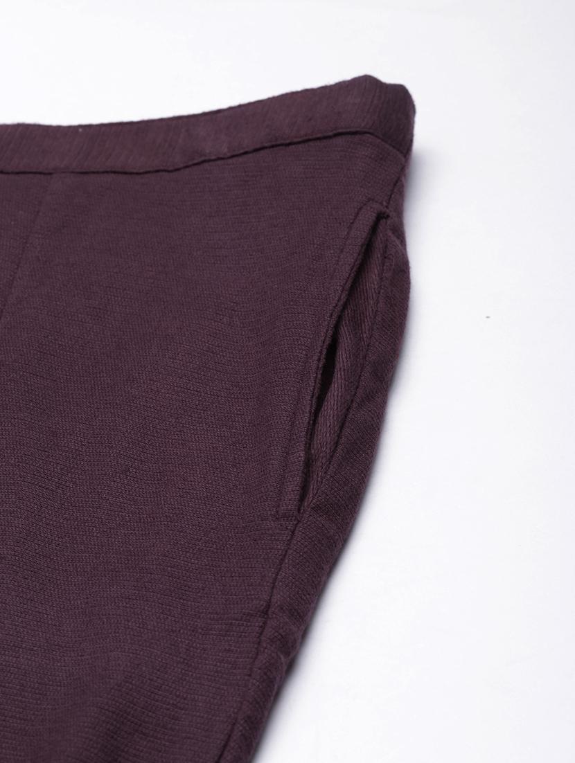 women mid rise solid cigarette pant - 21728298 - Standard Image - 8