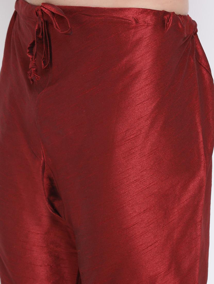 men self design kurta churidar with jacket - 21728473 - Standard Image - 5