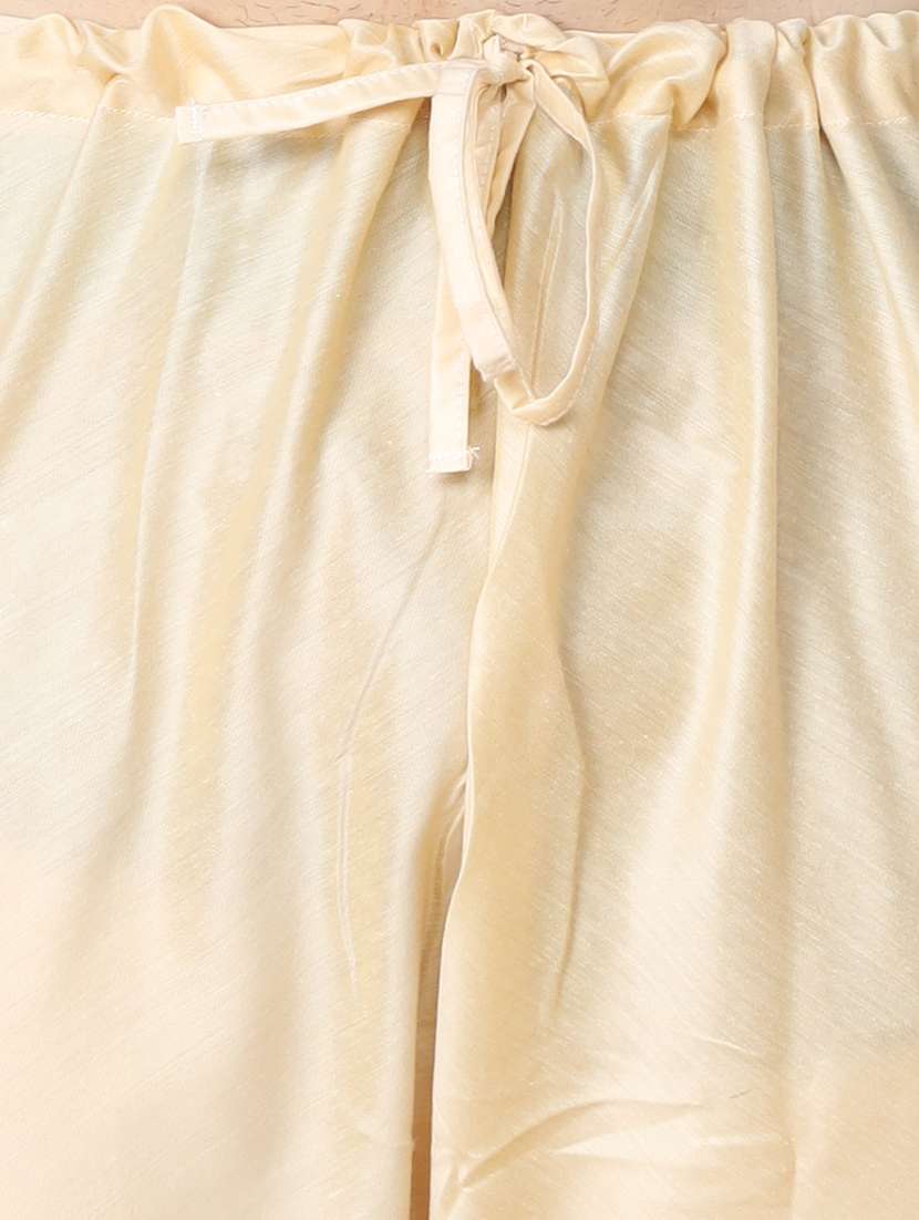 men mandarin neck self design kurta churidar set - 21728540 -  Standard Image - 5