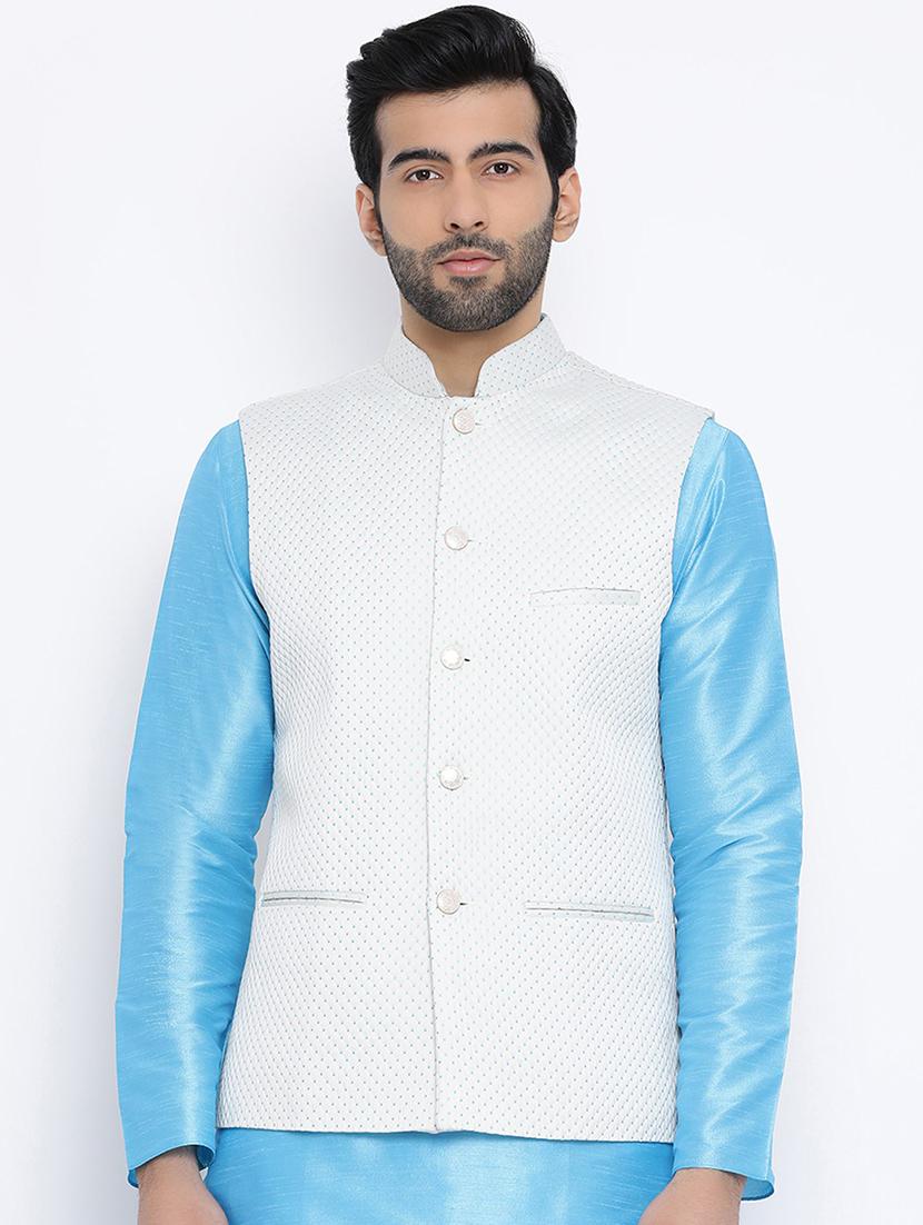 men self design nehru jacket - 21729118 - Zoom Image - 0