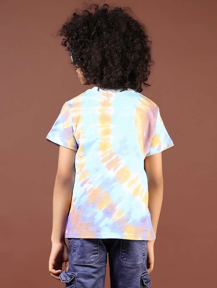 boys printed short sleeve regular fit t-shirt - 21729240 -  Standard Image - 3