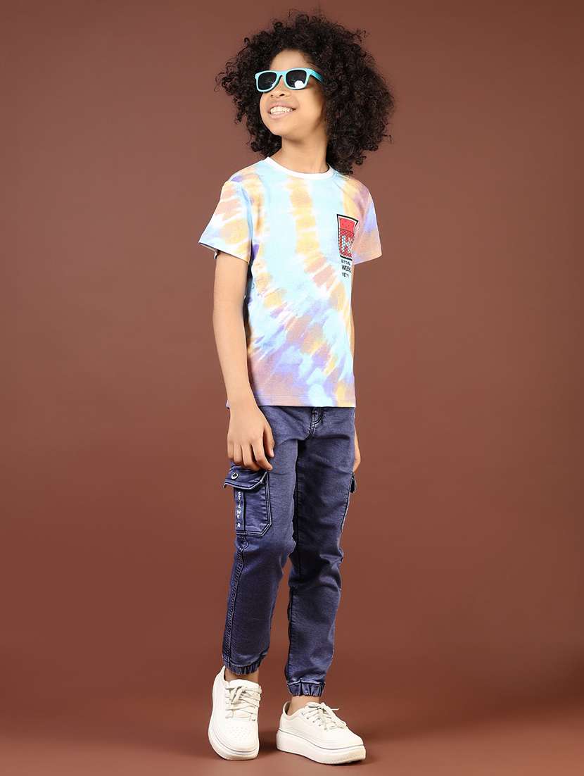 boys printed short sleeve regular fit t-shirt - 21729240 -  Standard Image - 5