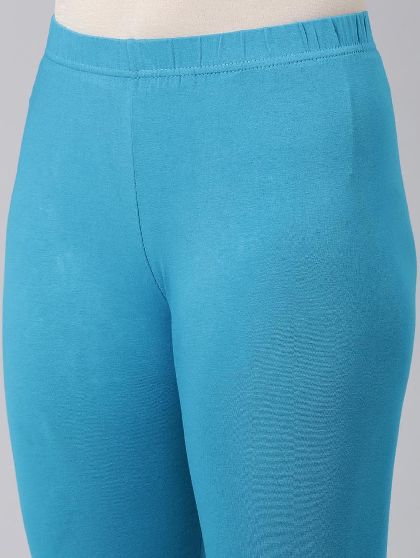 women solid mid rise legging - 21729816 - Standard Image - 5