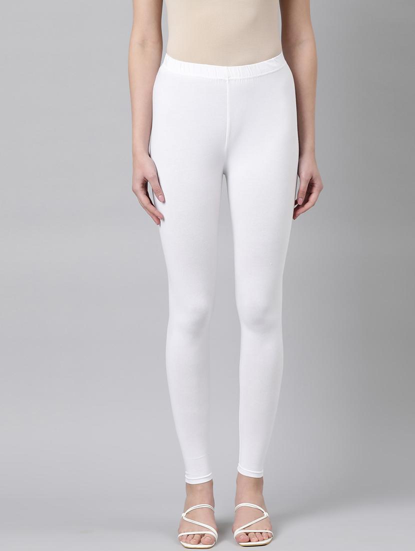 women solid mid rise legging - 21729817 - Zoom Image - 0