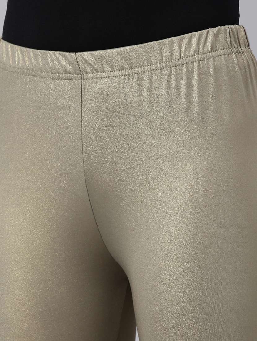 women solid high rise ankle length leggings - 21729824 -  Standard Image - 5