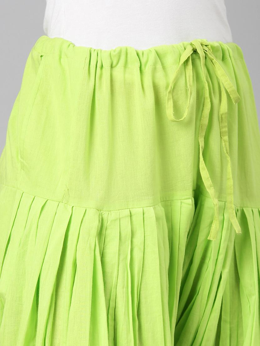 women green solid patiyala salwar - 21729833 - Standard Image - 5