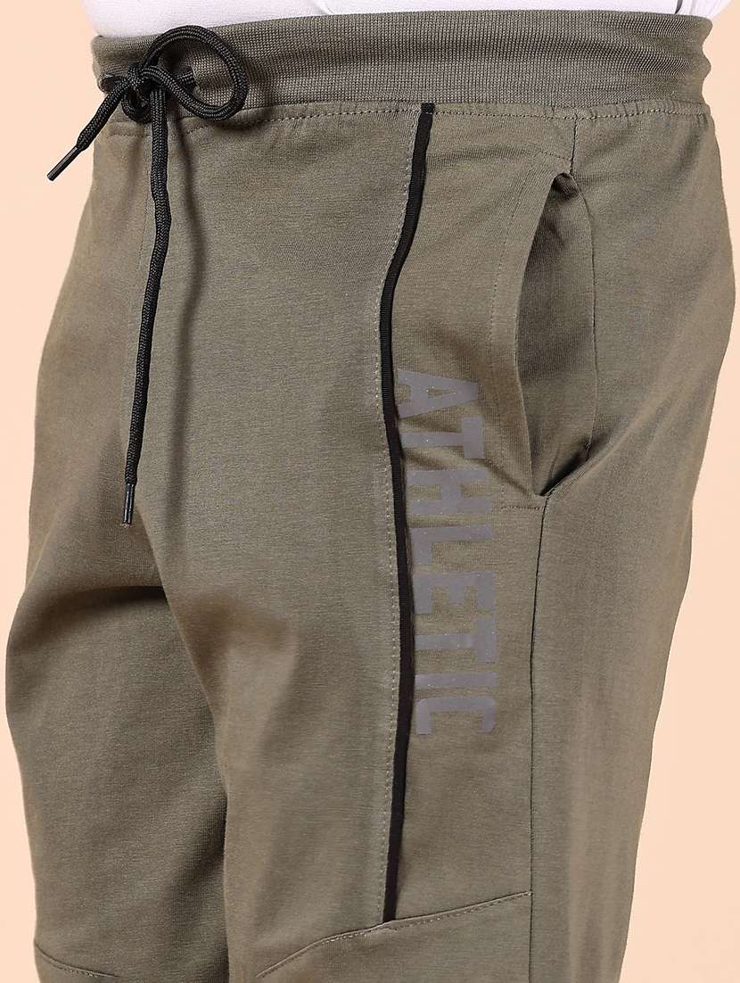 boys olive solid mid rise three-fourth shorts  - 21729934 -  Standard Image - 5