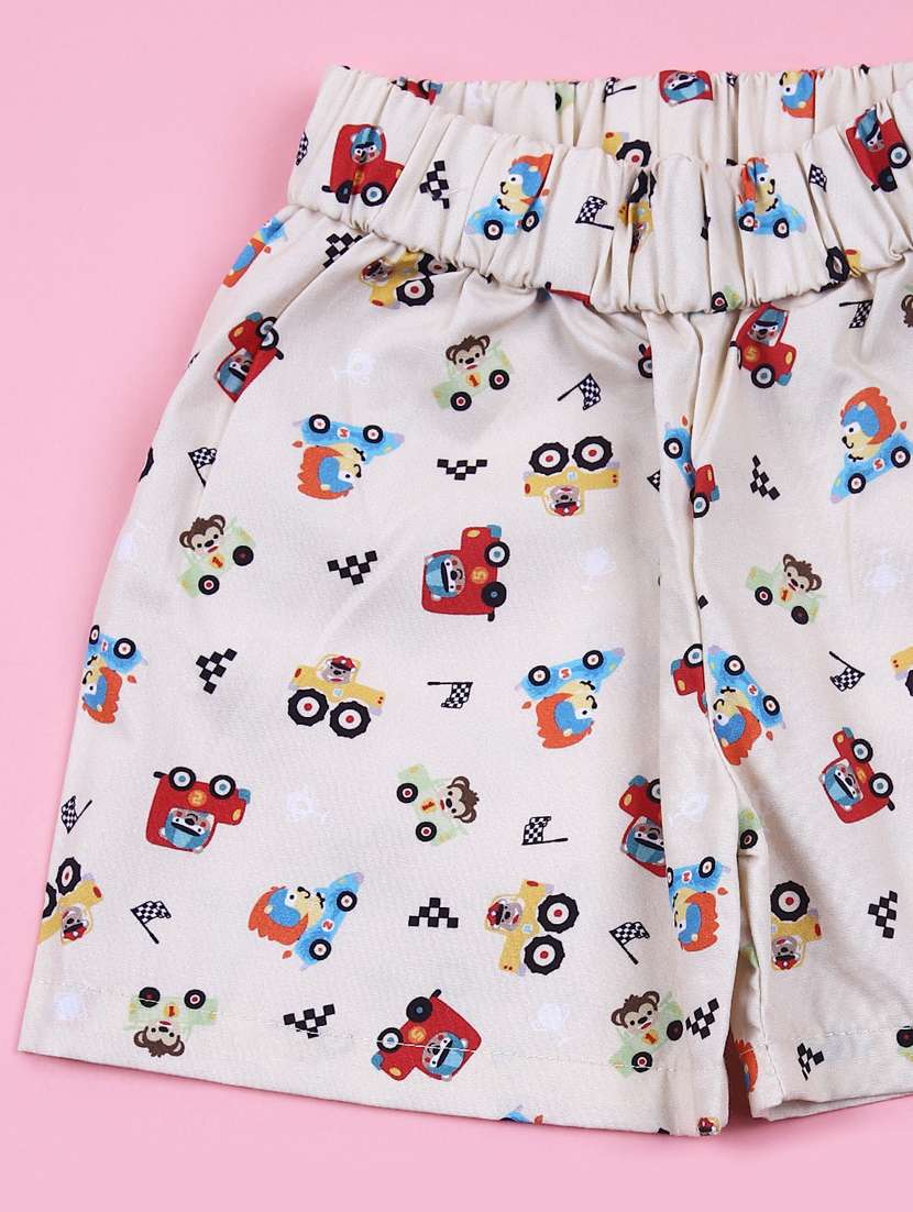 kids pack of 2 printed shorts - 21729984 - Standard Image - 3