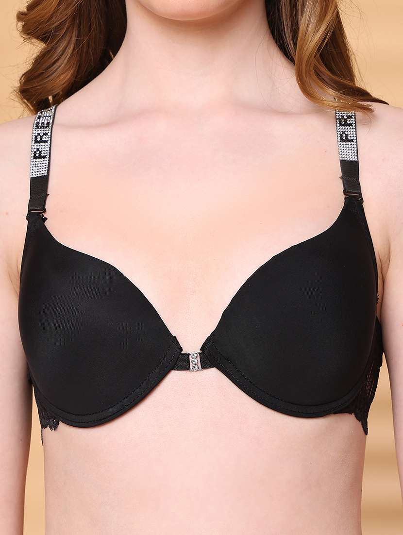 women solid push up bra - 21730033 -  Standard Image - 5