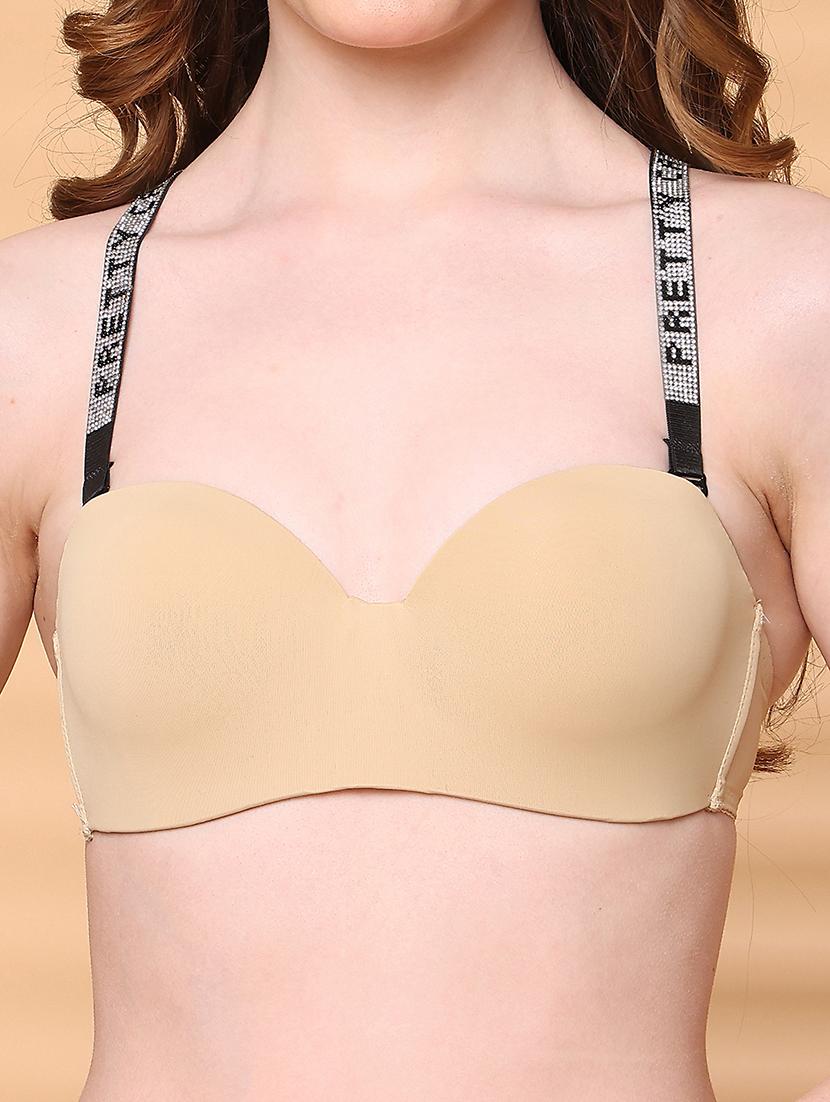 women solid t-shirt bra - 21730046 - Standard Image - 5