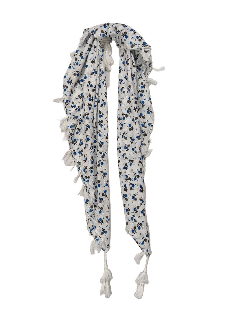 women pack of 2 printed tassel detailed scarves - 21730144 - Standard Image - 3