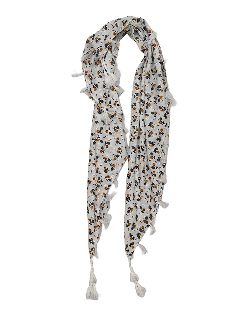 women pack of 2 printed tassel detailed scarves - 21730145 - Standard Image - 3