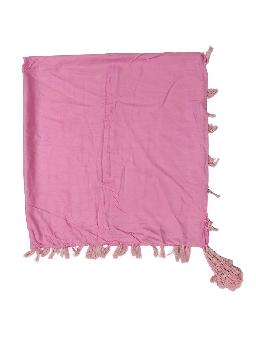 women pack of 2 plain tassel detailed scarves - 21730148 - Standard Image - 3