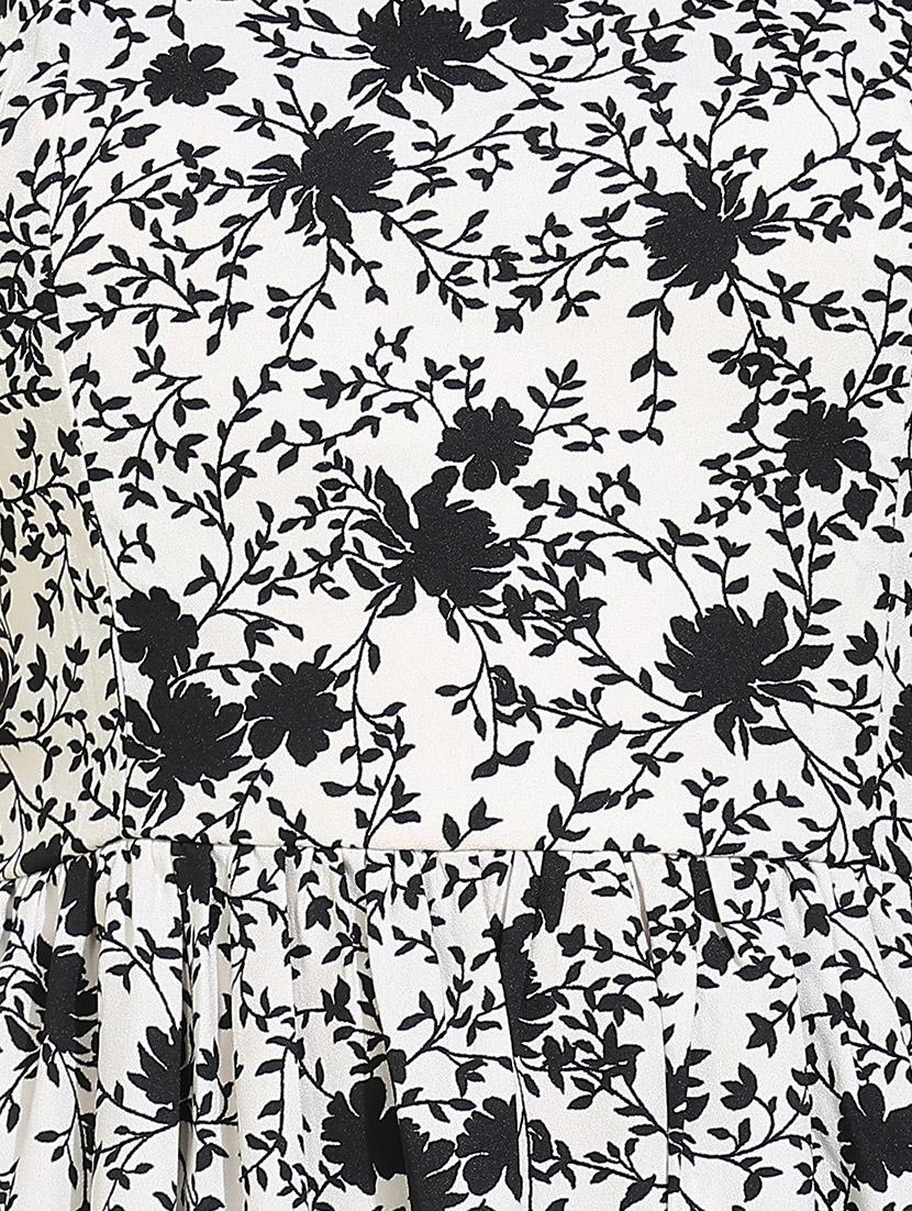 women printed a-line dress - 21730356 - Standard Image - 5