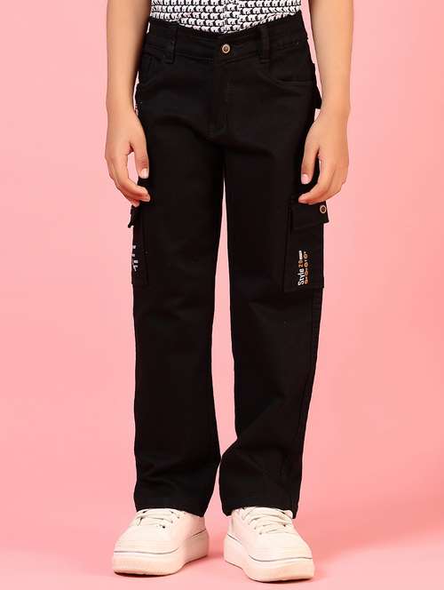 boys solid mid rise relaxed fit jean - 21730480 -  Standard Image - 0
