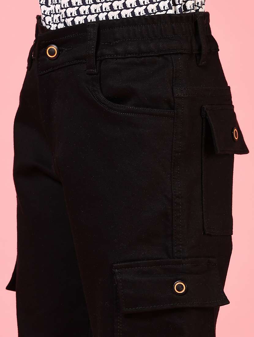boys solid mid rise relaxed fit jean - 21730480 - Standard Image - 5