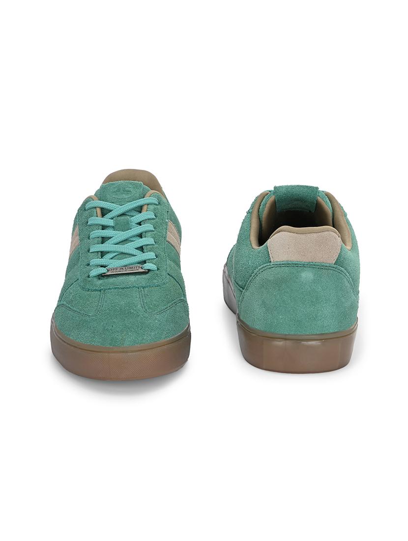 men solid lace up sneaker - 21730705 - Standard Image - 3
