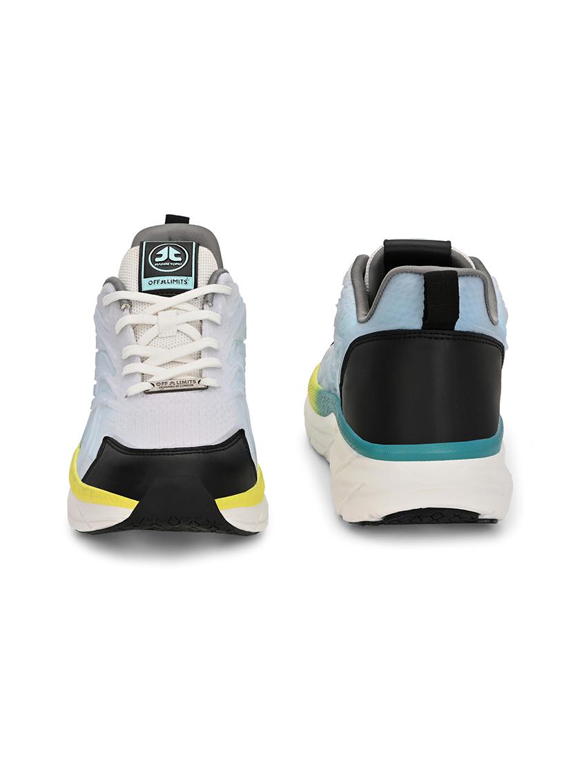 men solid light blue sport shoes - 21730712 - Standard Image - 3