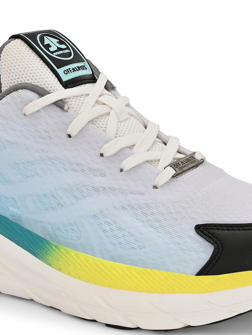 men solid light blue sport shoes - 21730712 - Standard Image - 5