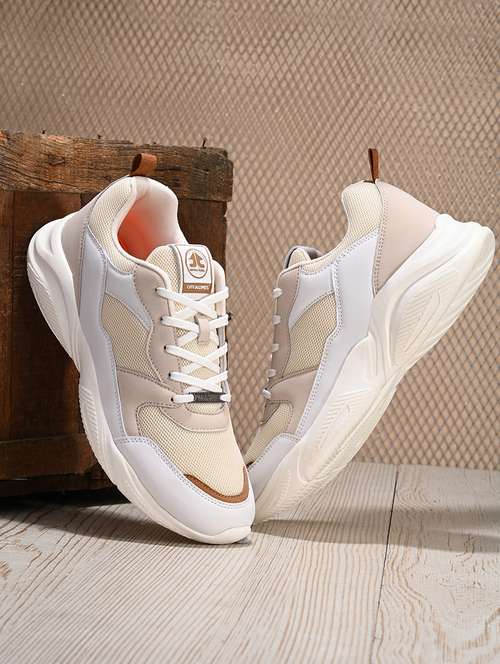 men solid lace up sport shoe - 21730719 -  Standard Image - 0