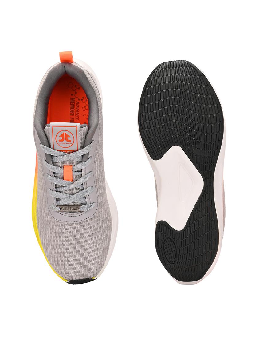 men solid lace up sport shoe - 21730721 - Standard Image - 3