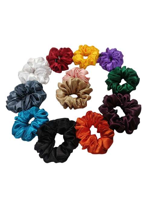 women pack of 6 scrunchies - 21730722 - Standard Image - 0