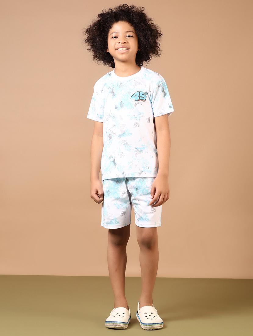 boys printed casual wear shorts set - 21730837 - Zoom Image - 0