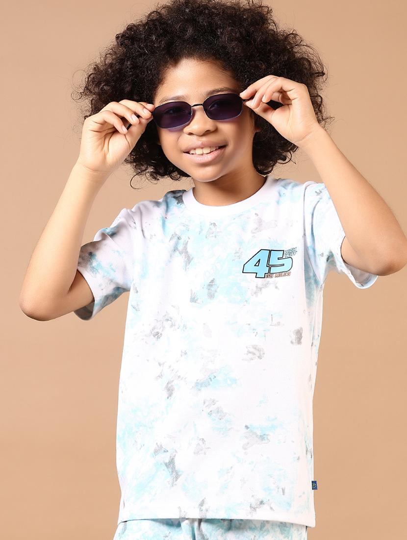 boys printed casual wear shorts set - 21730837 - Standard Image - 3