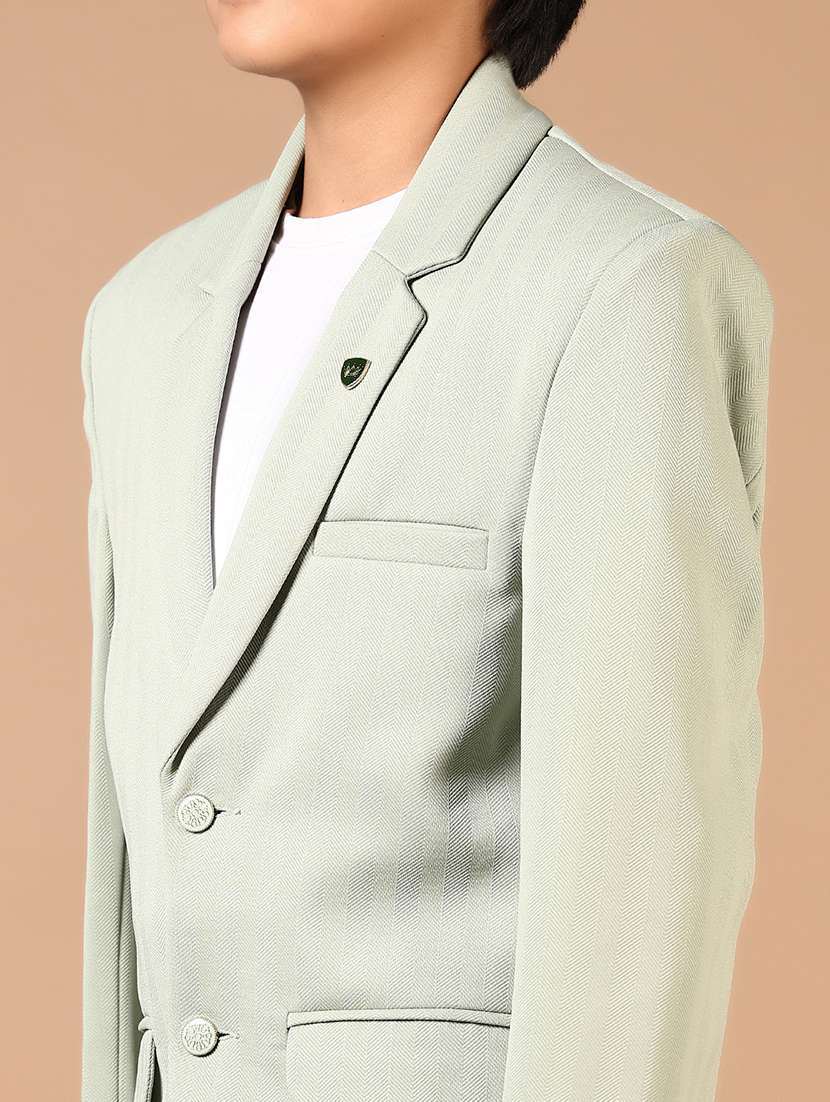 boys solid long sleeve blazer  - 21730855 -  Standard Image - 5