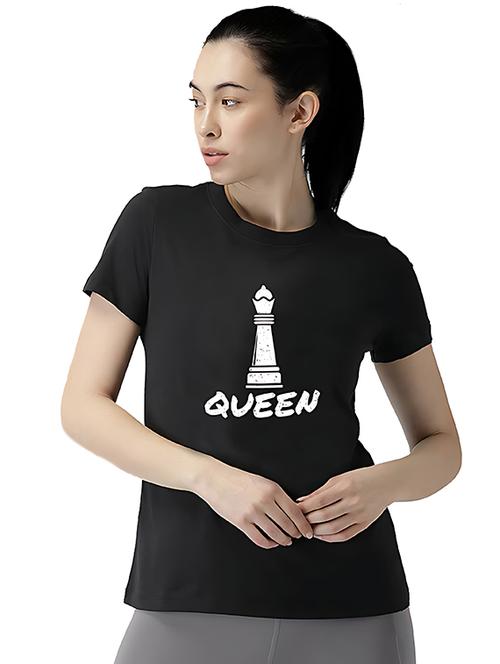women front print short sleeve t-shirt - 21731232 -  Standard Image - 0