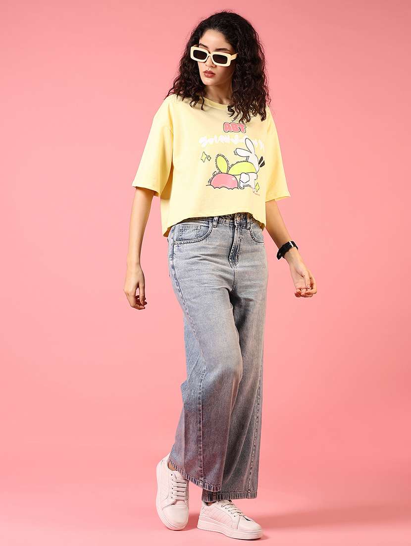 women high rise washed jeans - 21731300 -  Standard Image - 3