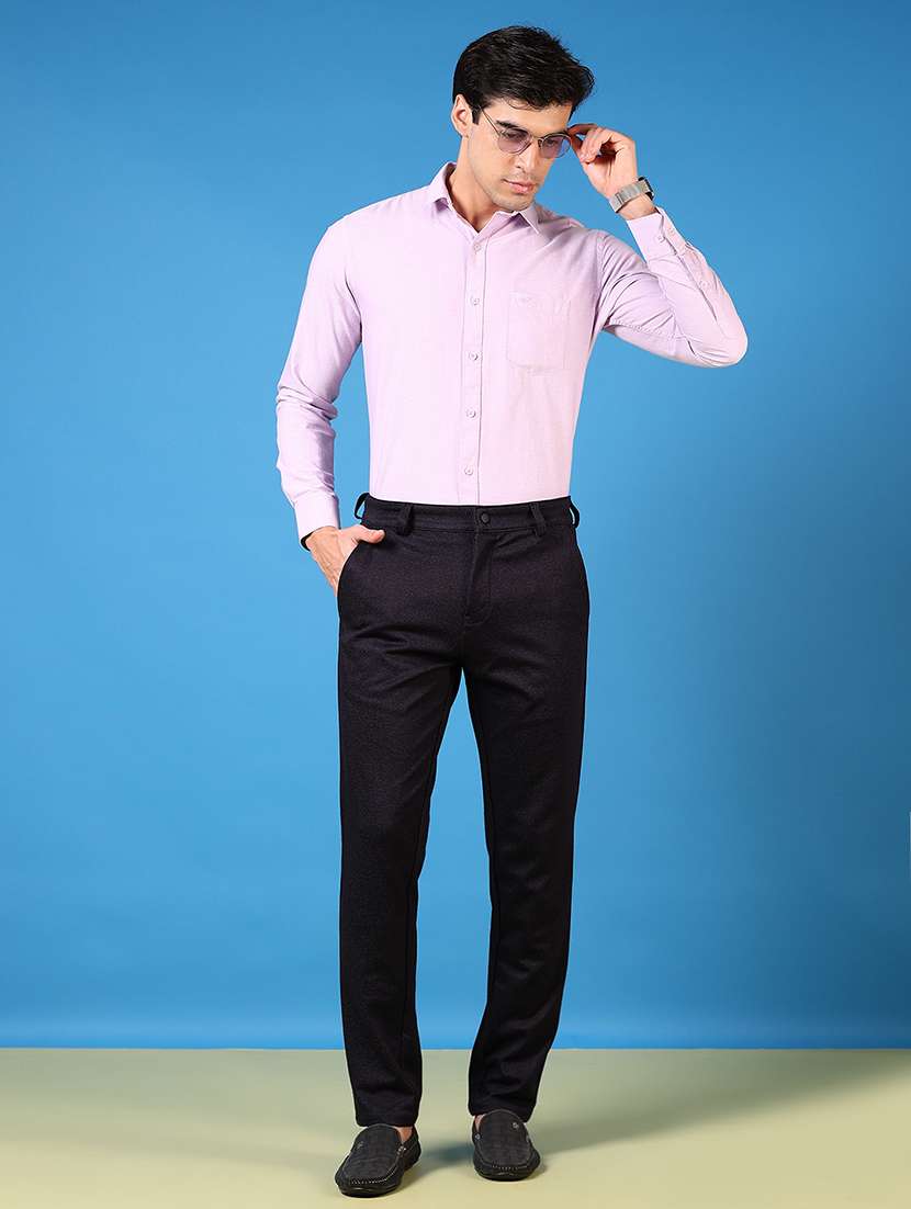 men long sleeves plain formal shirt - 21731374 -  Standard Image - 3