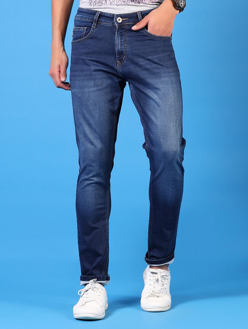 men solid mid rise slim fit jean - 21731480 -  Zoom Image - 0