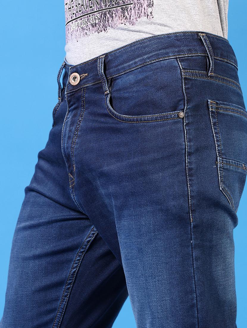 men solid mid rise slim fit jean - 21731480 - Standard Image - 5