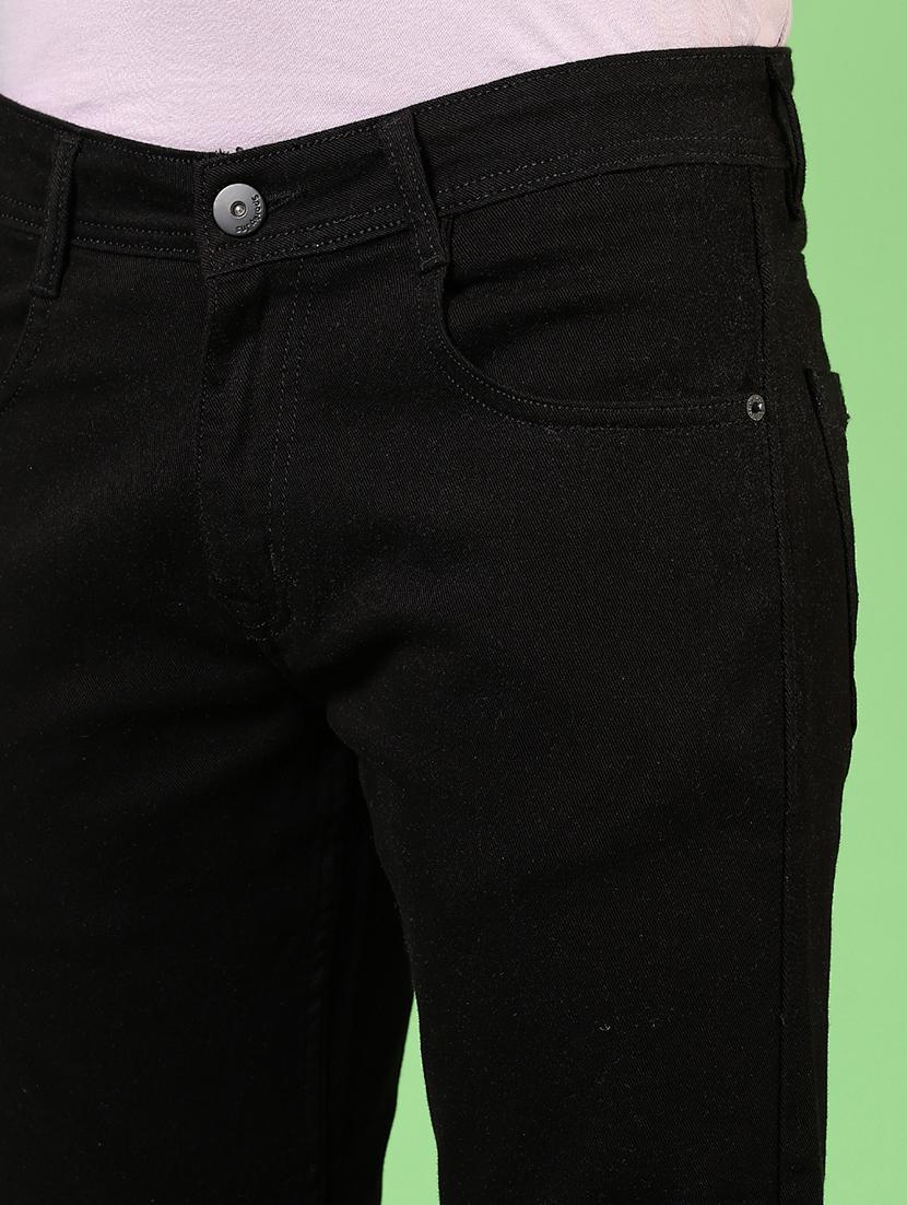 men plain mid rise jeans - 21731488 - Standard Image - 5