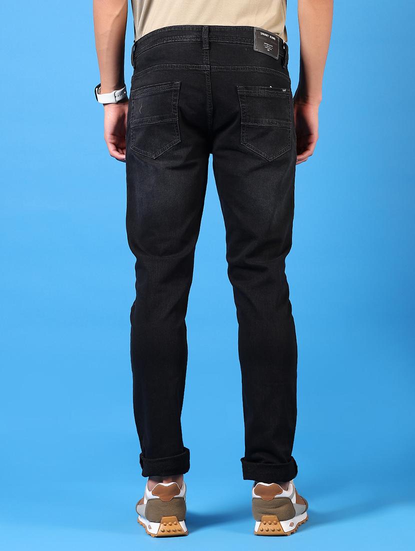 men washed mid rise jeans - 21731490 - Standard Image - 3