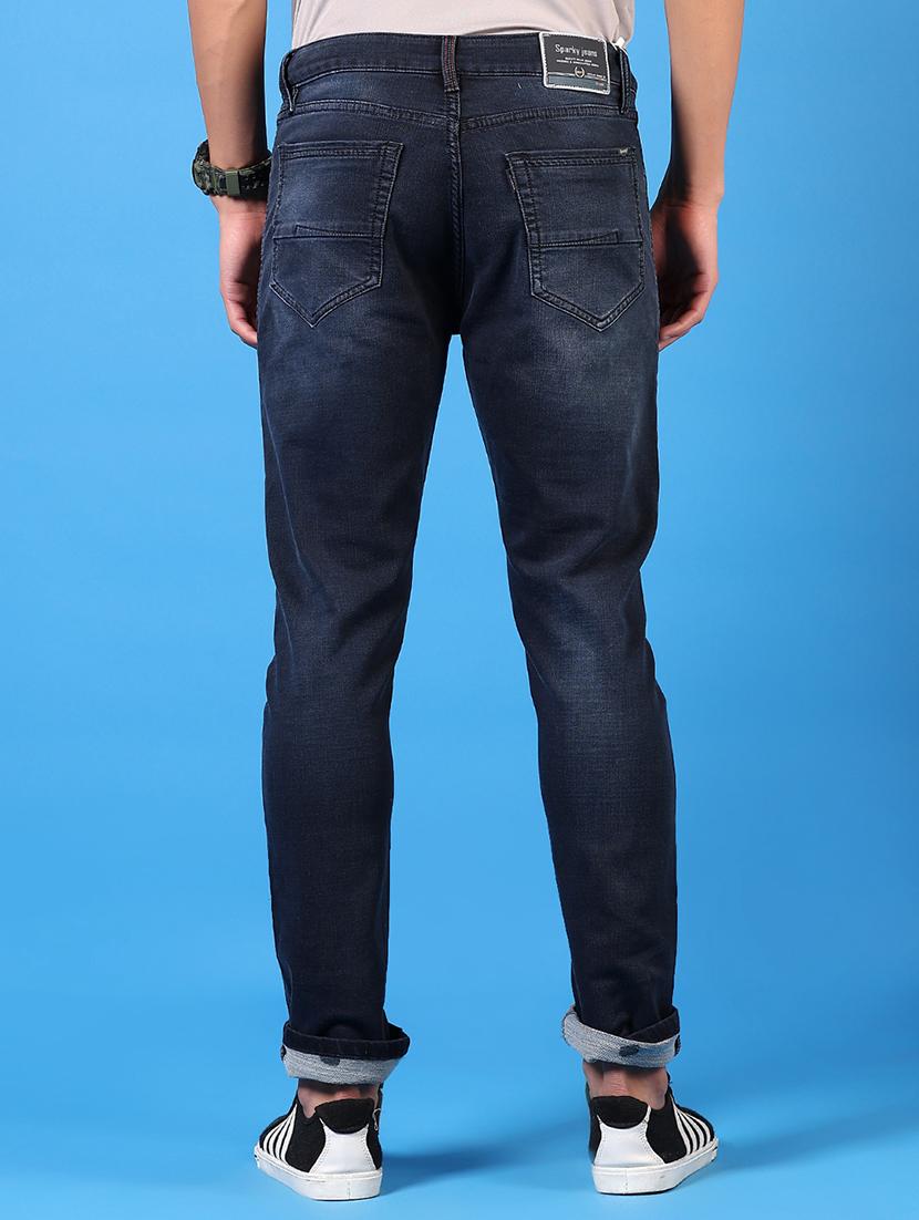 men washed mid rise jeans - 21731492 - Standard Image - 3
