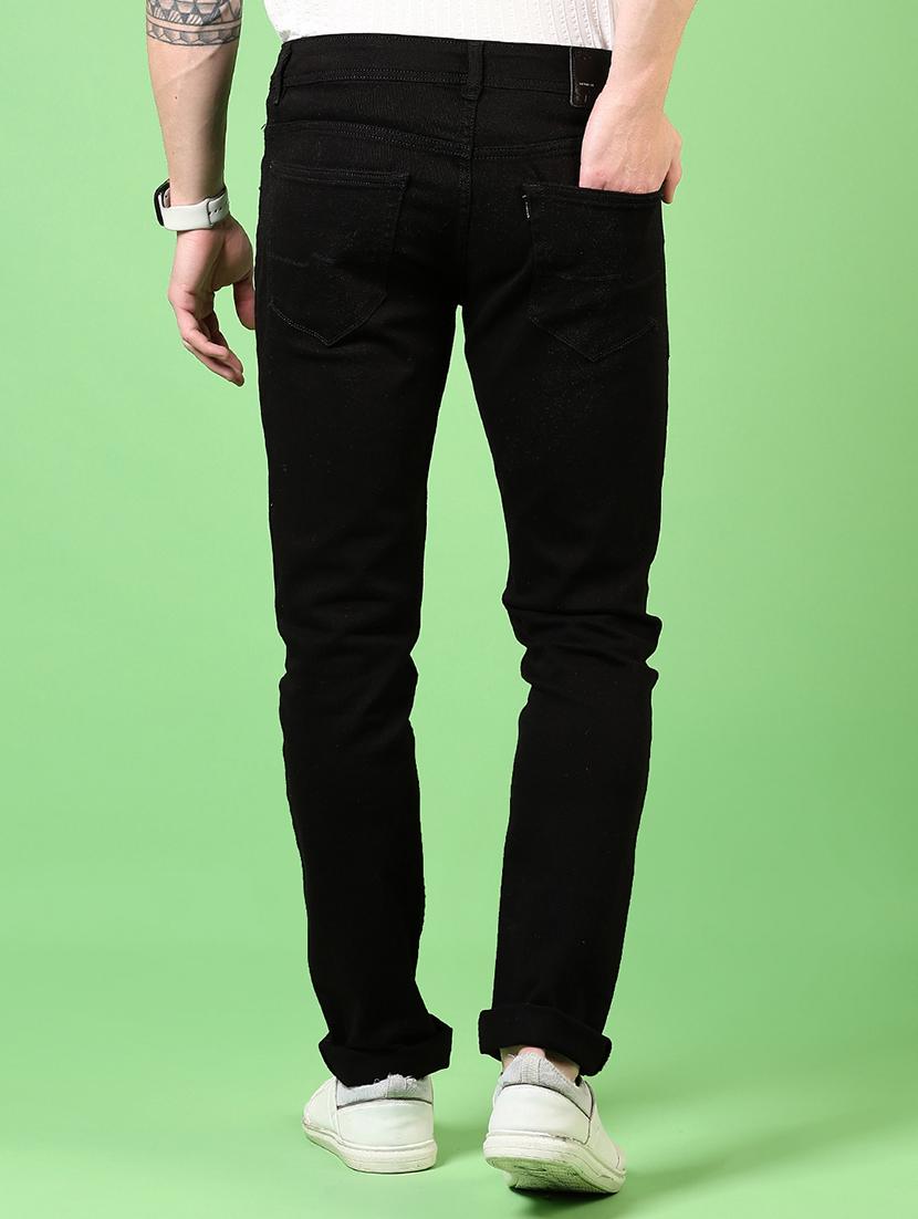 men plain mid rise jeans - 21731500 - Standard Image - 3