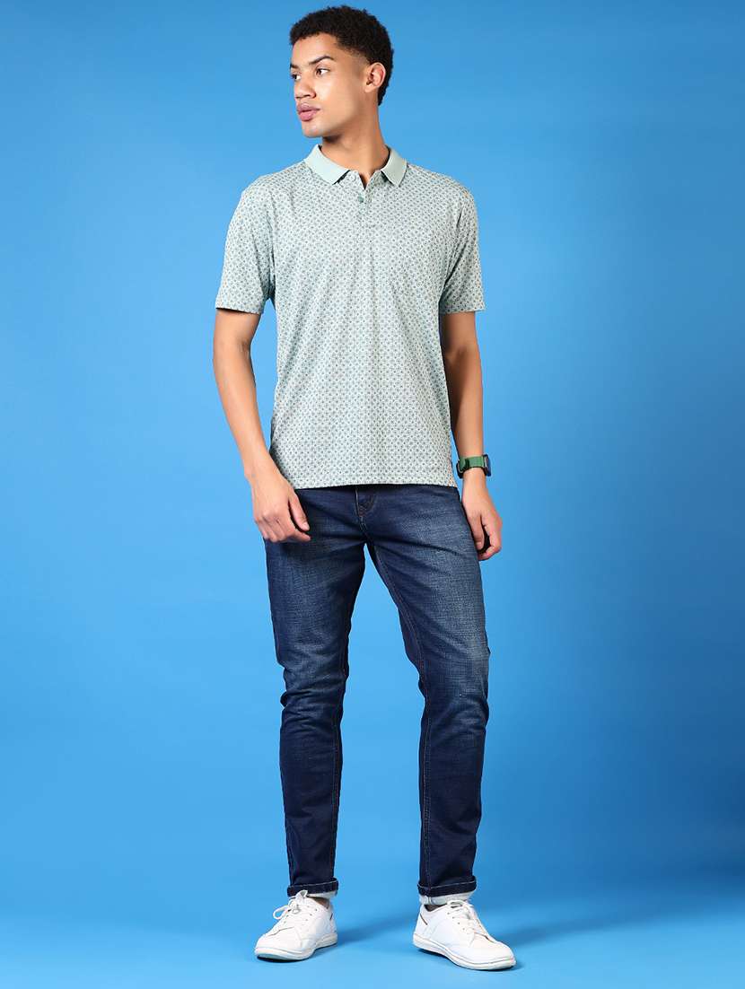 men washed mid rise jeans - 21731504 -  Standard Image - 5