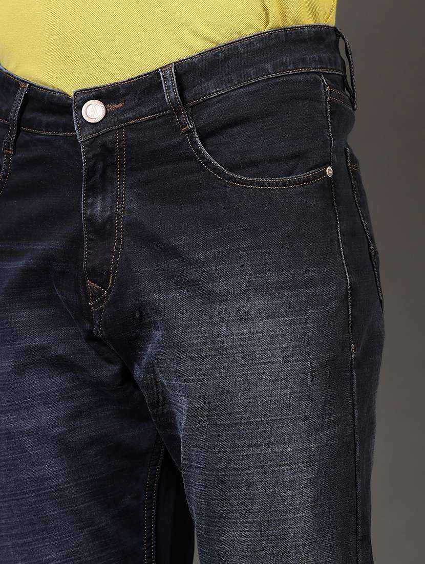 men washed mid rise jeans - 21731512 -  Standard Image - 5