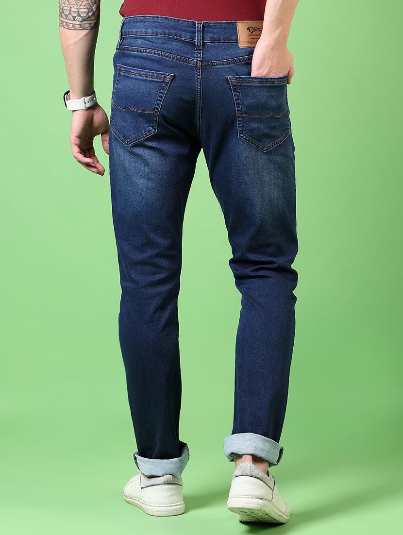 men washed mid rise jeans - 21731514 - Standard Image - 3