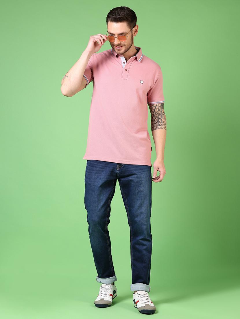 men solid short sleeve polo t-shirt - 21731538 - Standard Image - 3