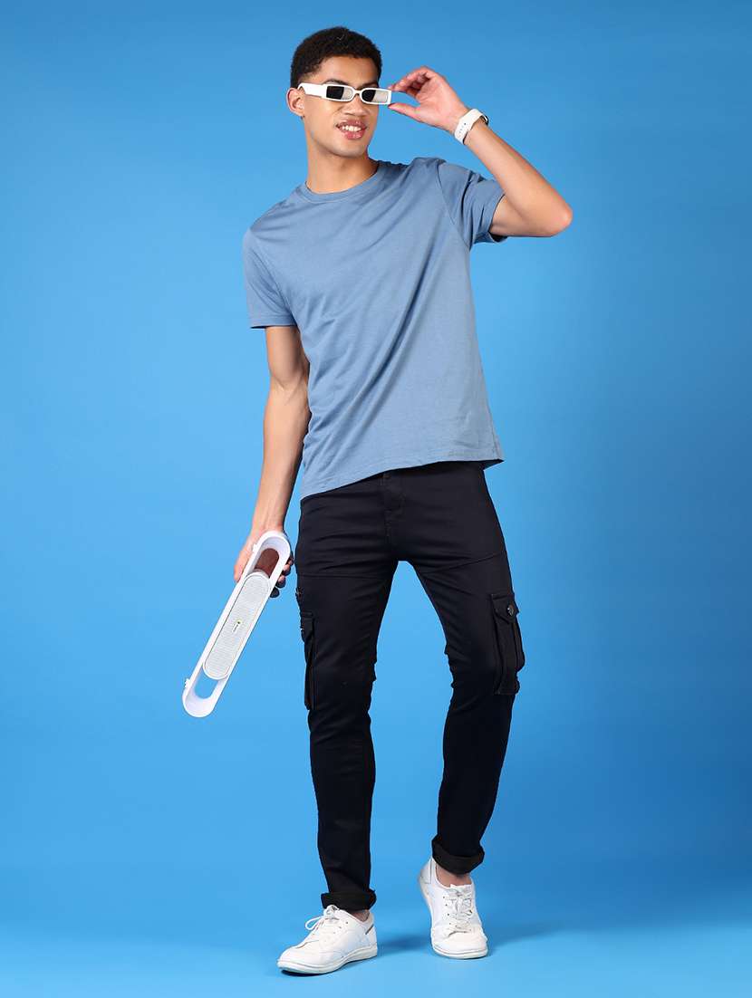 men short sleeves plain t-shirt - 21731556 -  Standard Image - 3