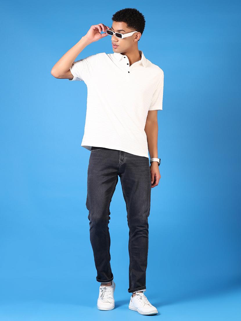 men short sleeves plain polo t-shirt - 21731558 - Standard Image - 3