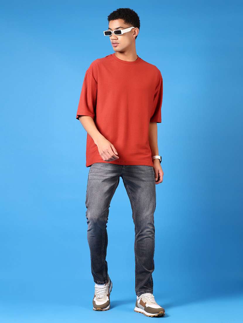 men short sleeves plain t-shirt - 21731568 - Standard Image - 3