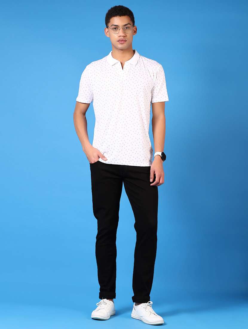 men short sleeves printed polo t-shirt - 21731578 - Standard Image - 3