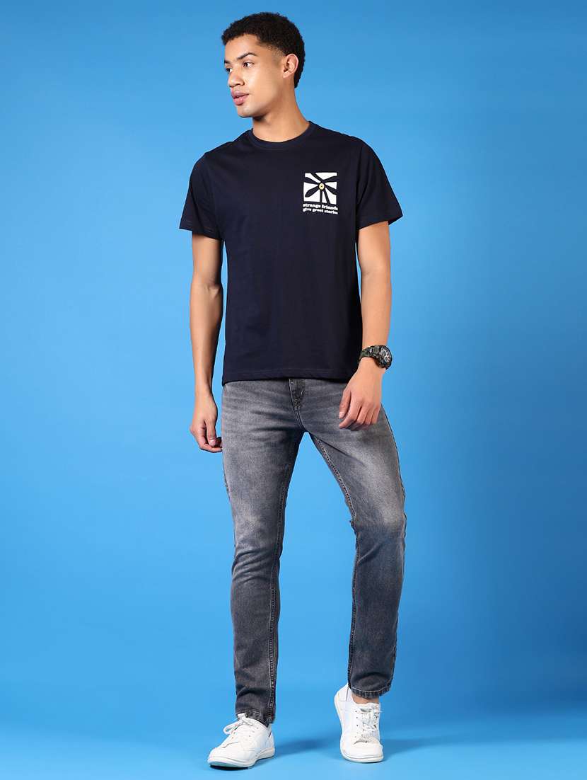 men washed mid rise jeans - 21731626 -  Standard Image - 5