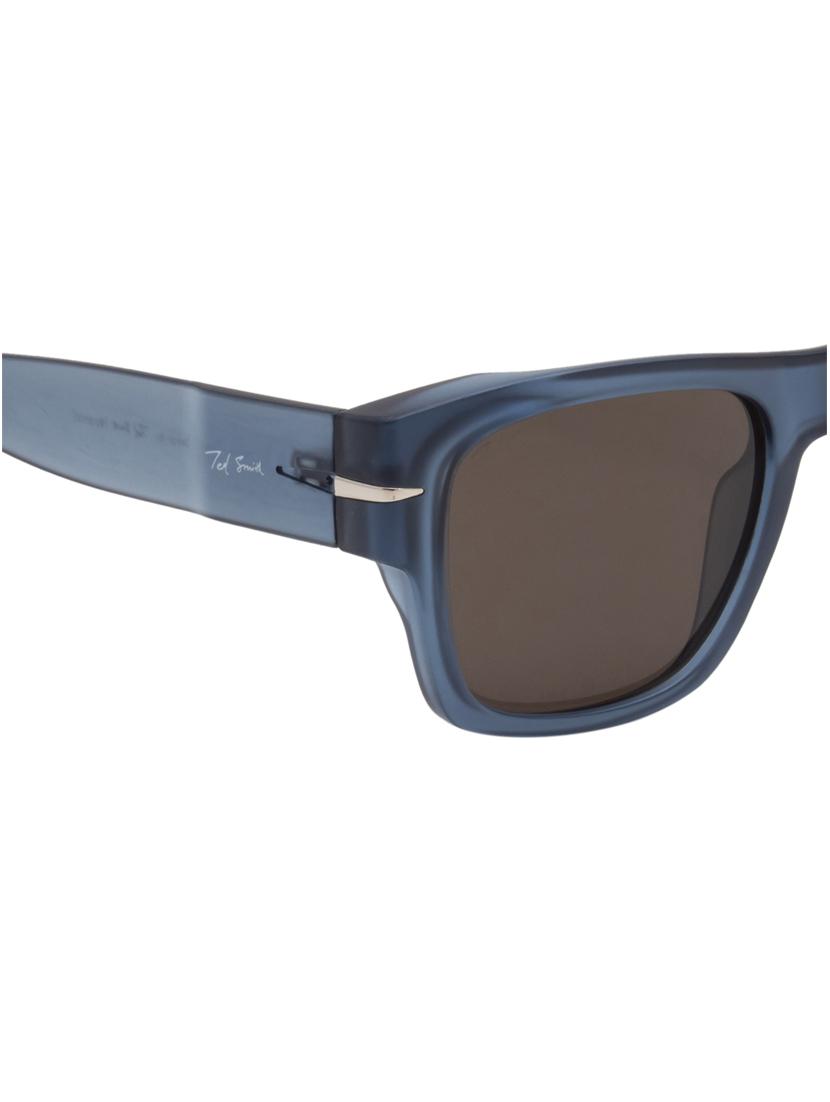 ted smith iconic uv protection blue sunglasses for mens womens - 21731641 - Standard Image - 5