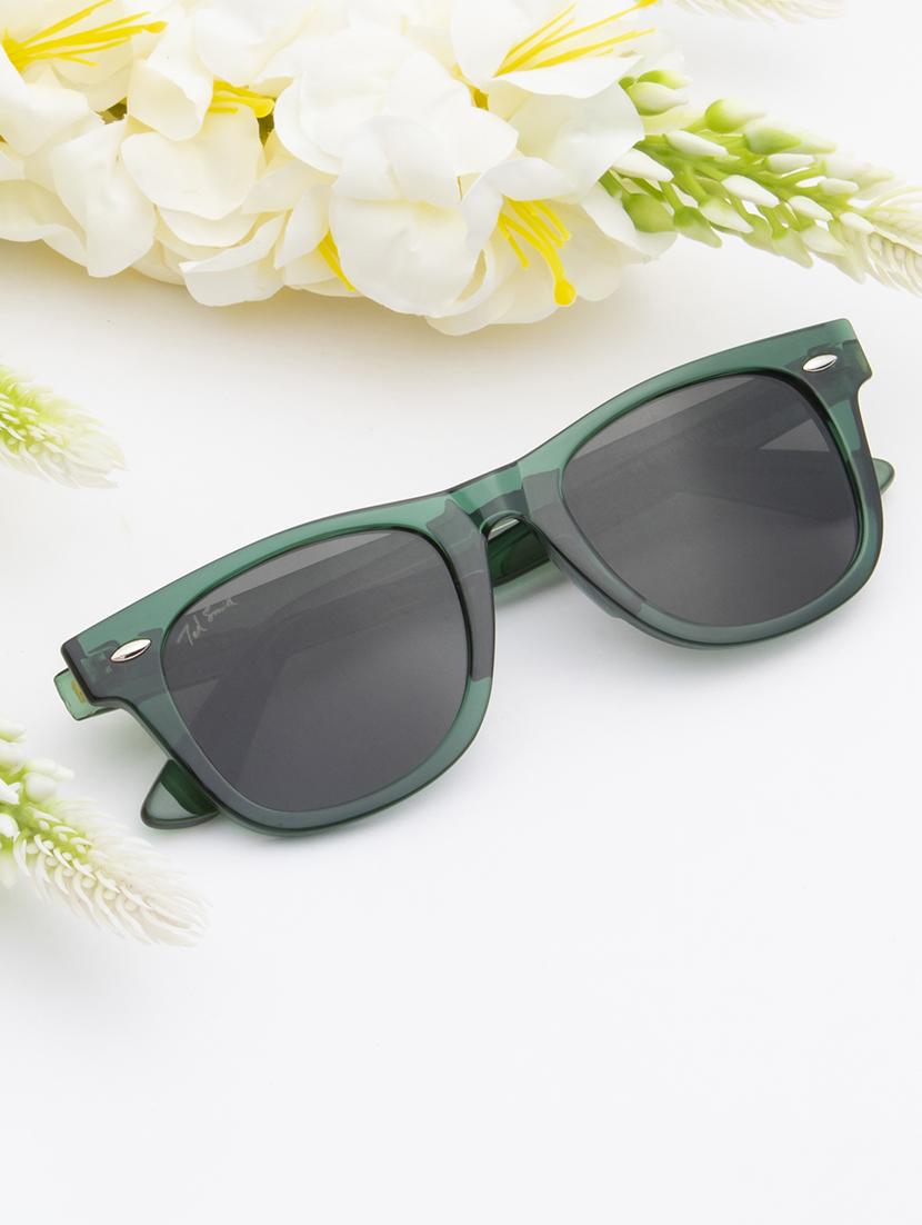 ted smith iconic uv protection green sunglasses for mens womens - 21731643 -  Zoom Image - 0