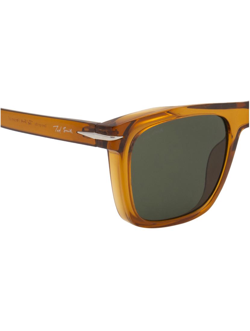 ted smith iconic uv protection black & brown sunglasses for mens womens - 21731654 - Standard Image - 5